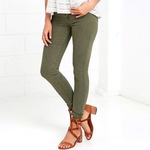 Rock & Republic Olive Ankle Jeans